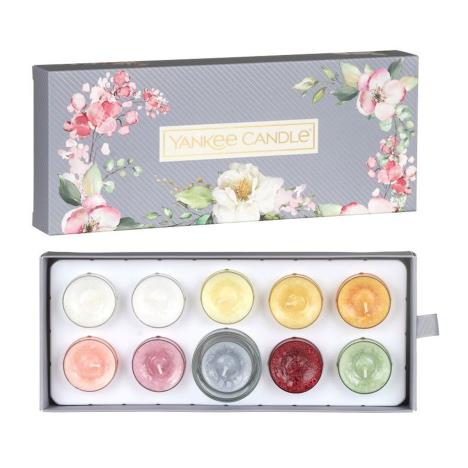 Yankee Candle Garden Hideaway 10 Tea Lights & Holder Gift Set